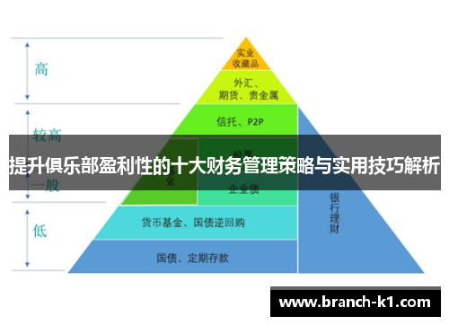 提升俱乐部盈利性的十大财务管理策略与实用技巧解析